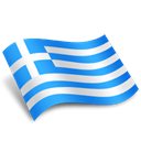 Greece, ellas Black icon