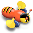 buzzy, Bee Black icon