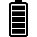 Battery Level, battery status, full battery, interface, Full, Battery Black icon