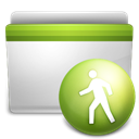 Folder, public Black icon