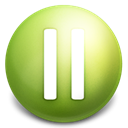 Pause OliveDrab icon