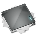 document, File, paper Black icon