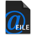 paper, location, document, File DarkSlateGray icon