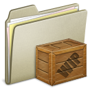 lightbrown, Box, Wip Silver icon