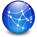 Dot, mac, Logo RoyalBlue icon