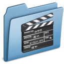 film, old, movie, video, Blue DarkSlateGray icon