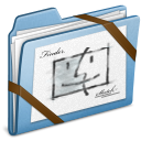 Sketch, Blue WhiteSmoke icon