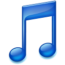 music Black icon