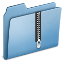 Blue, Zip SkyBlue icon