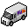 fedex, Automobile, transportation, transport, vehicle, truck Black icon