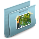 pic, Folder, image, picture, photo LightSteelBlue icon