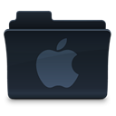 Apple, Folder DarkSlateGray icon