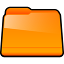 Folder, generic, Orange DarkOrange icon