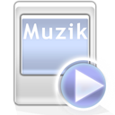 muzik LightSteelBlue icon