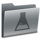 Folder, experiment Gray icon