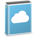 Folder, mobileme, idisk CornflowerBlue icon