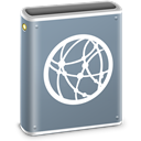 drive, network, Folder LightSlateGray icon