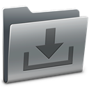 Folder, dropbox Gray icon