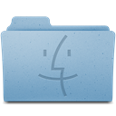 Finder LightSteelBlue icon