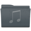 music DarkSlateGray icon