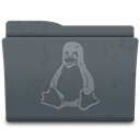 system, linux DarkSlateGray icon