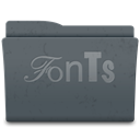 Font DarkSlateGray icon