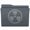 Folder, Burn DarkSlateGray icon