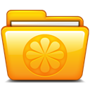 Limewire, Folder Orange icon
