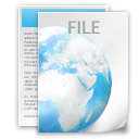 document, paper, location, File WhiteSmoke icon