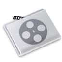 video, movie, Folder, film Black icon