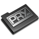 Logo, pry, Black Black icon