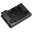 group, Black Black icon