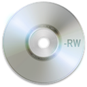 Cd, save, disc, Rw, Disk DarkGray icon