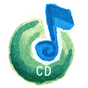 Cd, Audio, disc, save, Disk Black icon