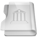 Folder, Library Gainsboro icon