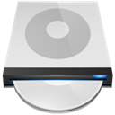 drive, Dvd, disc Gainsboro icon