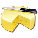 Cheese, food Black icon