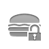 hamburger, open, Lock Icon