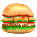 Burger SandyBrown icon