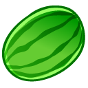 watermelon, Fruit LimeGreen icon
