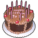 birthcake Black icon