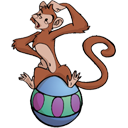 monkey Black icon