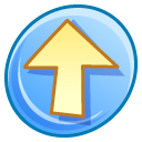 upload, Up, Ascending, Ascend, increase, rise LightSkyBlue icon