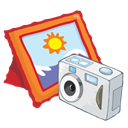 Iphoto Black icon