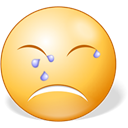 Emoticon, Emotion SandyBrown icon