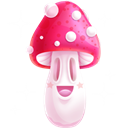 Big, Mushroom Black icon