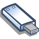 Usb, Removable Black icon