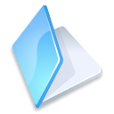 Folder, Blue Black icon