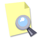 paper, File, Find, document, search, seek Khaki icon