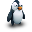 penguineporcelaine, Vista Black icon